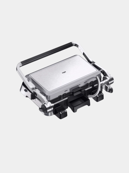 Braun CG9047 elektr grill 2000 Vt, olinadigan panel, yopishmaydigan qoplama, 180°
