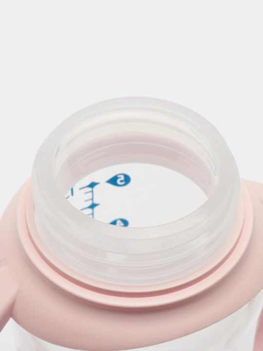 Tutqichli o'quv shishasi, 150 ml, so'rg'ich № 2 Wee baby