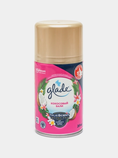 Havo tozalagich sprey Glade Automatics, kokos Bali, 269 ml - 