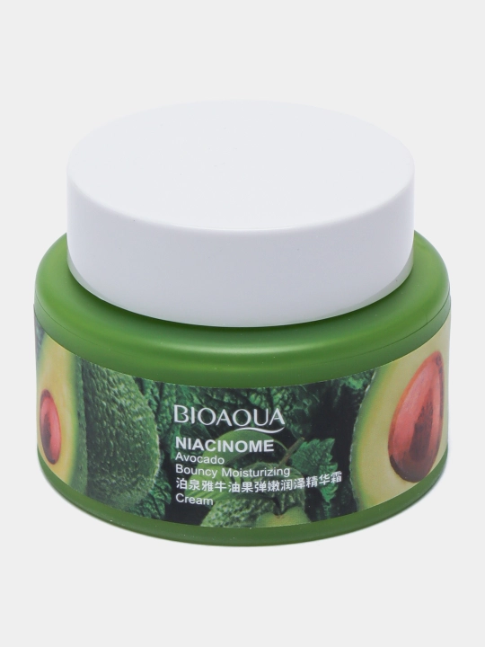 Avokado ekstrakti bilan namlovchi krem Bioaqua, 50 g