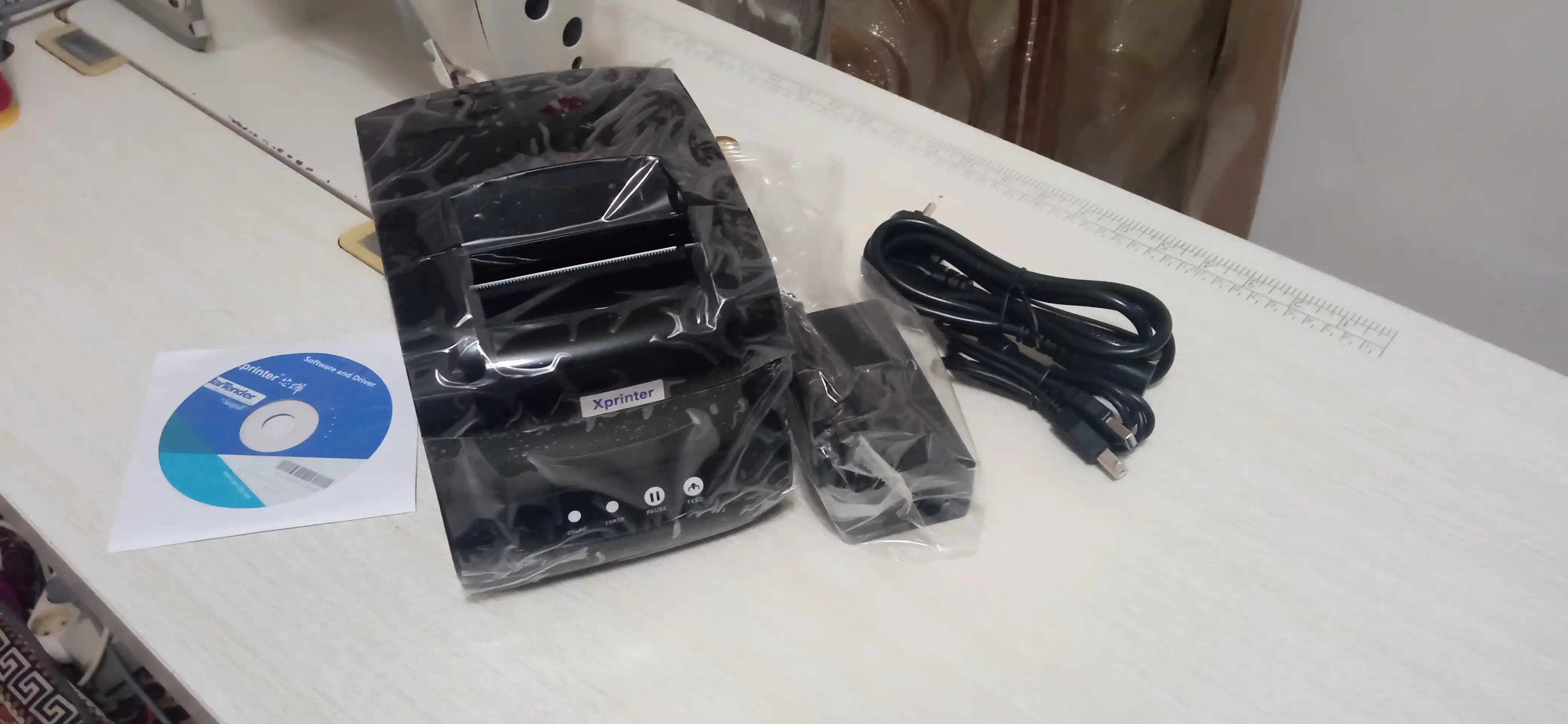 Termoprinter shtrix kodli yorliqli Xprinter XP-365B