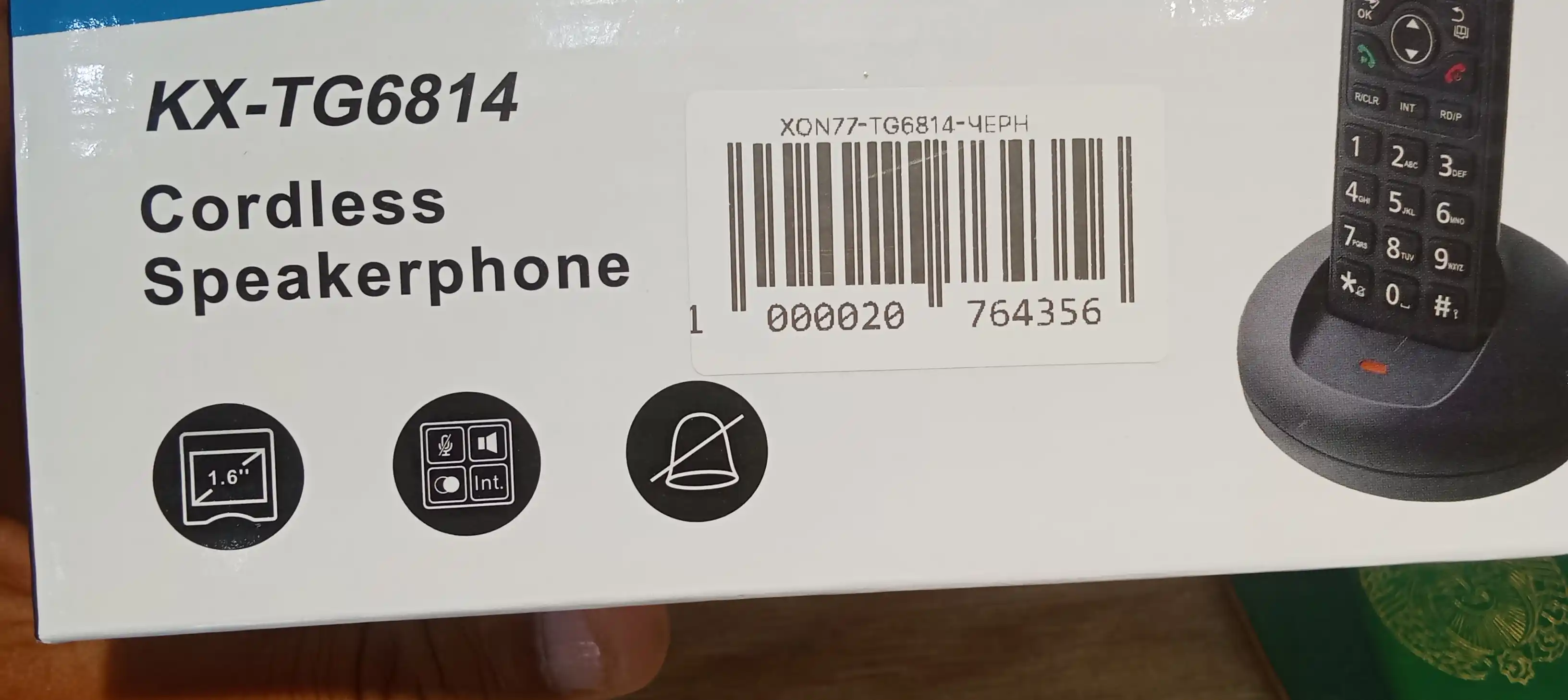 Radiotelefon Panasonic KX-TG6814