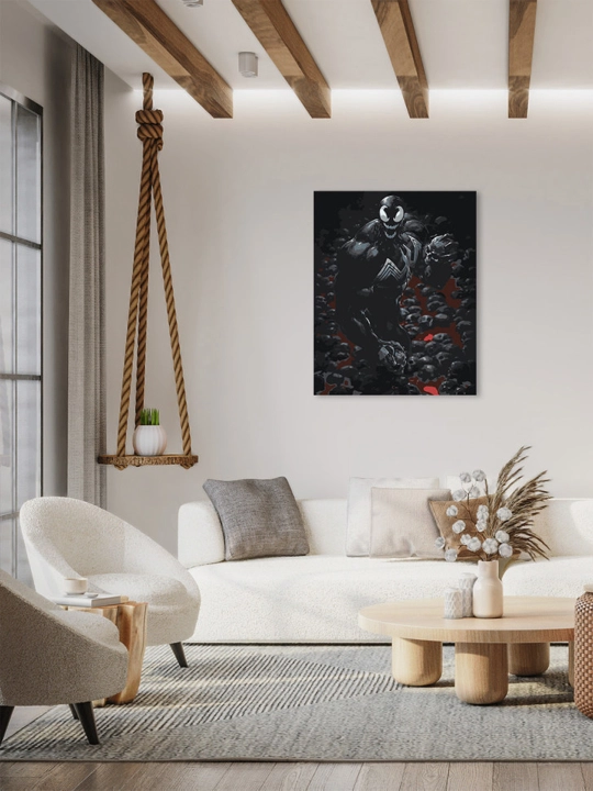 Raqamlar bo'yicha rasm chizish ARTERY "Superqahramonlar", holstda chizmachilik, 40 * 50 sm