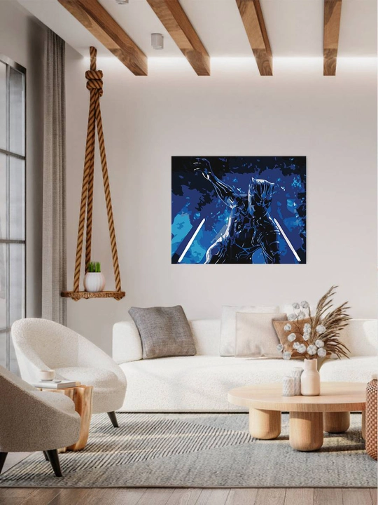 Raqamlar bo'yicha rasm chizish ARTERY "Superqahramonlar", holstda chizmachilik, 40 * 50 sm