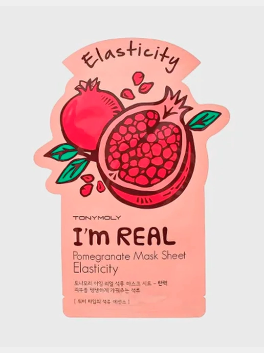 Yuz uchun niqob TonyMoly Im Pomegranate, elastiklik, 21 ml