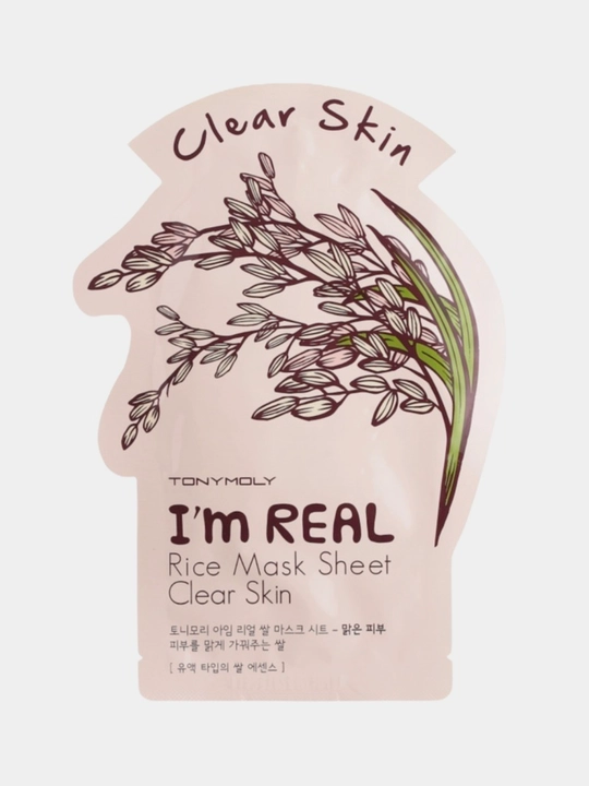Yuz uchun niqob TonyMoly Im Rice, 21 ml