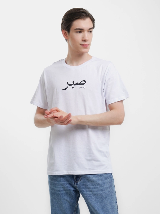 Футболка с принтом, унисекс, Aurawear, "Muslim"