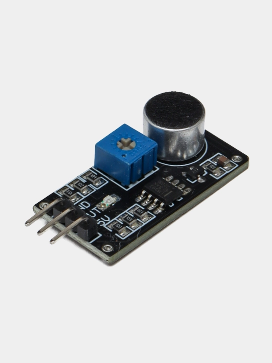 Mikrofon ovozni aniqlash moduli, LM393 chipi bilan - 