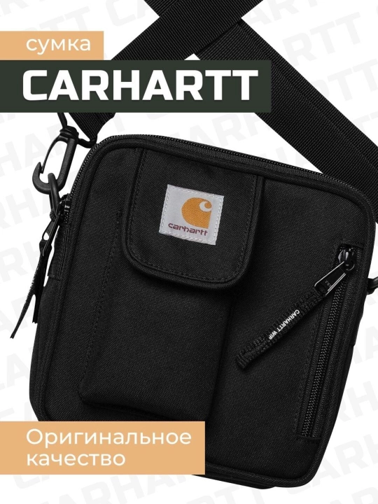 Сумка Carhartt Wip, через плечо, универсальная, унисекс, вельветовая, на ремне