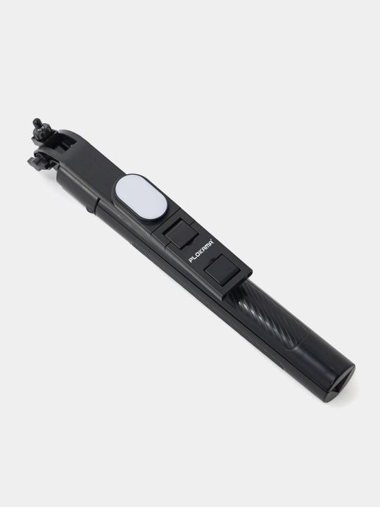 Tripod stendi, selfi tayoqchasi + LED chiroq, jonli efir uchun, 200 sm