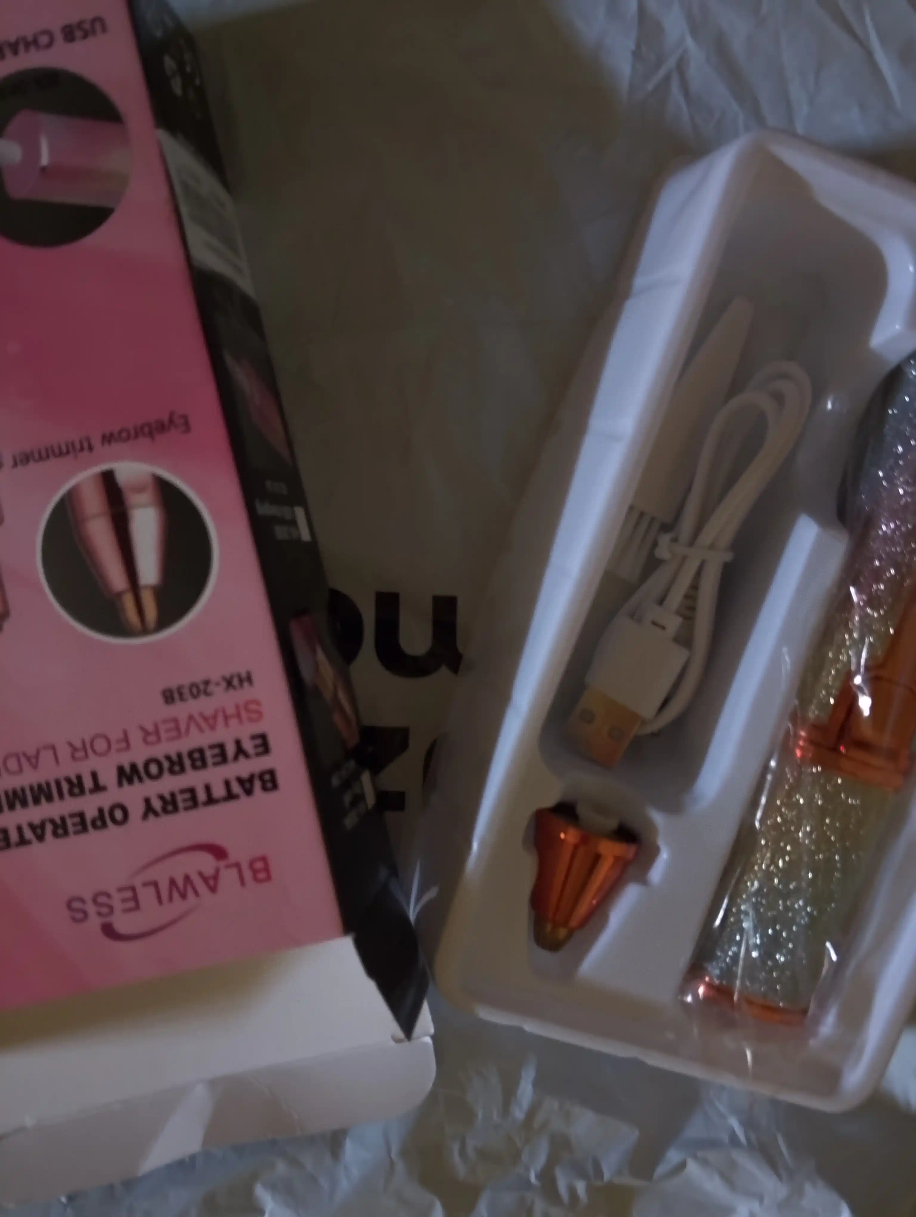Ayollar uchun epilator, epilasyon trimmeri