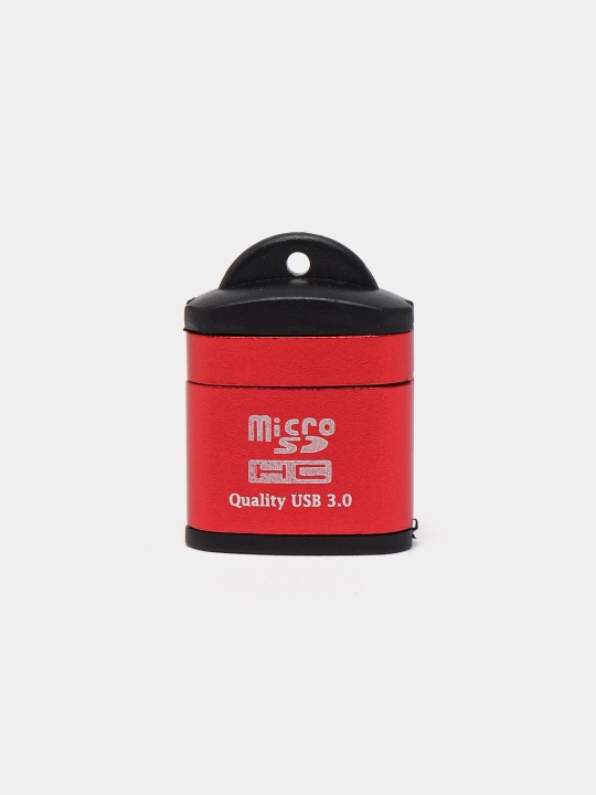 Картридер USB-адаптер Micro SD Black 