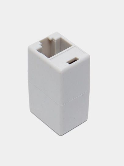 Проходной LAN адаптер RJ45, соединительная муфта сетевого и интернет кабеля