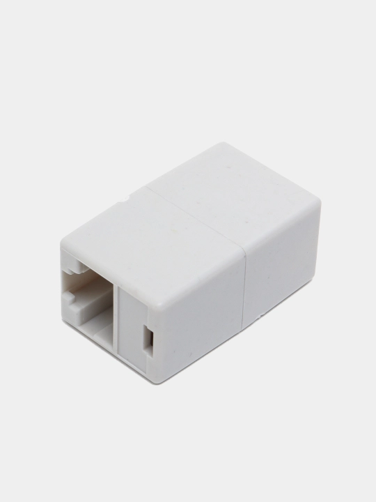 Проходной LAN адаптер RJ45, соединительная муфта сетевого и интернет кабеля