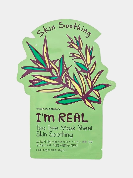 Yuz uchun niqob TonyMoly Im tea tree, tinchlantiruvchi, 21 ml