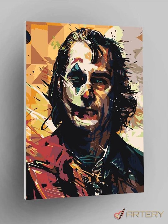 Картина рисование по номерам ARTERY "Супергерои", раскраска на холсте, 40 * 50 см - 