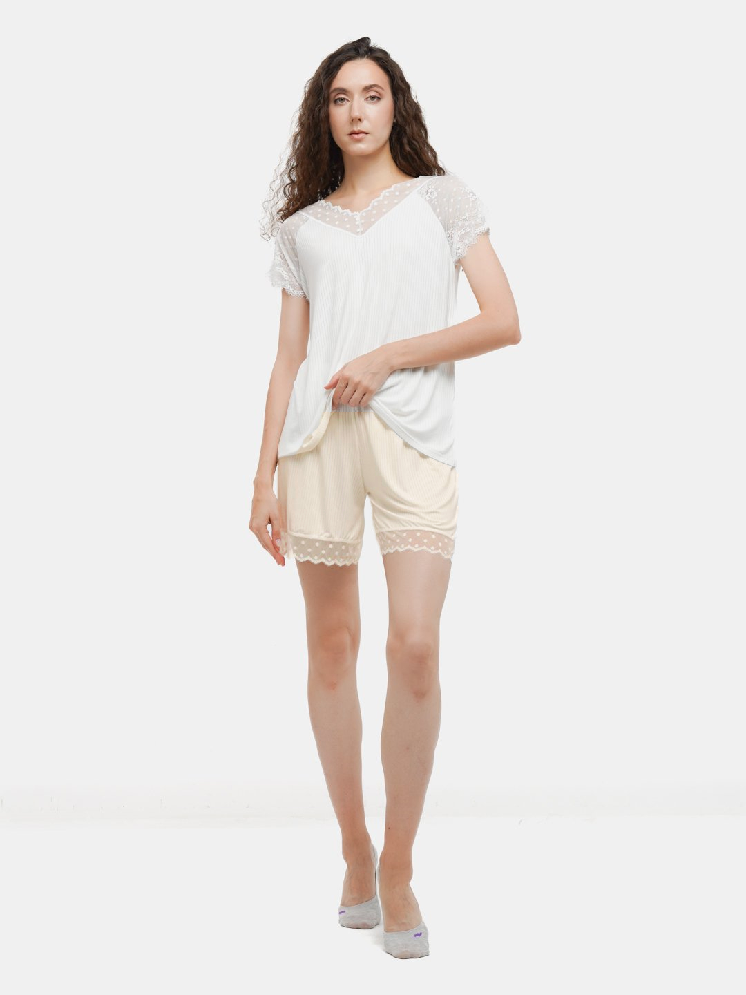 Подъюбники с широким кружевом, домашние, женские юбка-шорты, под платье ...