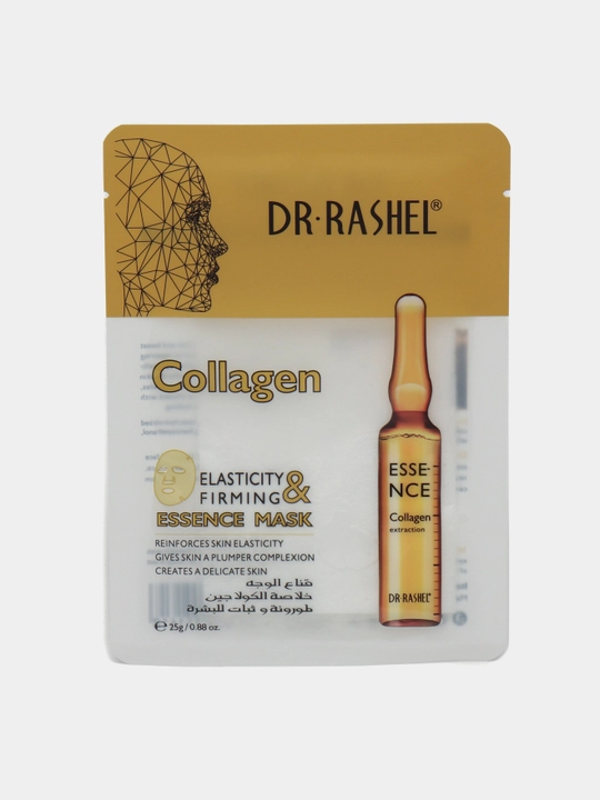 Yuz uchun niqob Dr.Rashel, kollagen elastikligi va mustahkamlanishi, 25 g - 