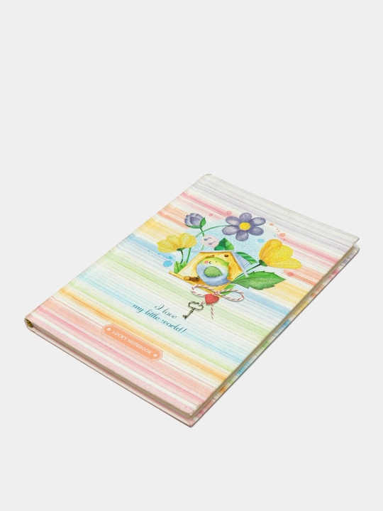 Блокнот, 60г, Интеграл, 143х210мм, 64л, клетка, матовая ламентация Soft-touch, диз.19447-19450