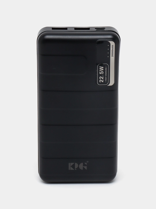 Внешний аккумулятор Power Bank KP KP-24, 20000 мА/ч, черная - 
