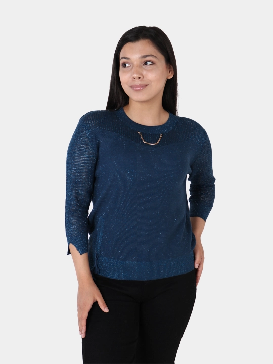 Ayollar uchun trikotaj bluzka, universal o‘lcham M/S