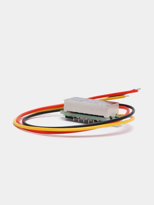 Uch simli mini voltmetr 0 - 100 VDC