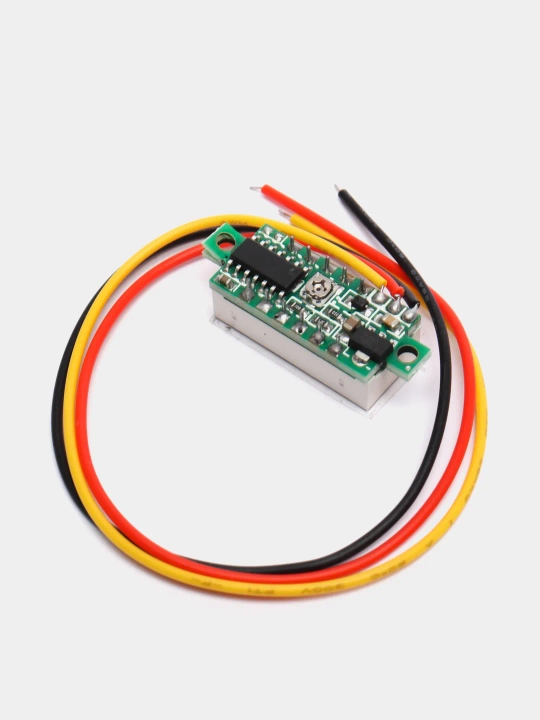 Uch simli mini voltmetr 0 - 100 VDC