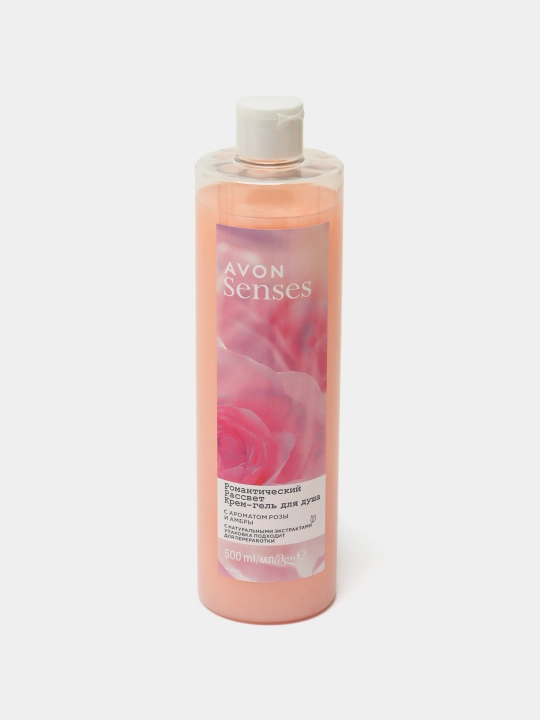 Гель для душа Avon Porcelain Senses, романтический рассвет, 500 мл - 