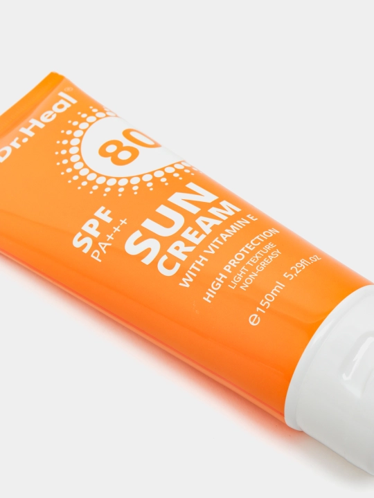 Quyoshdan himoya qiluvchi Dr.Heal SPF 80 PA+++, 150 ml