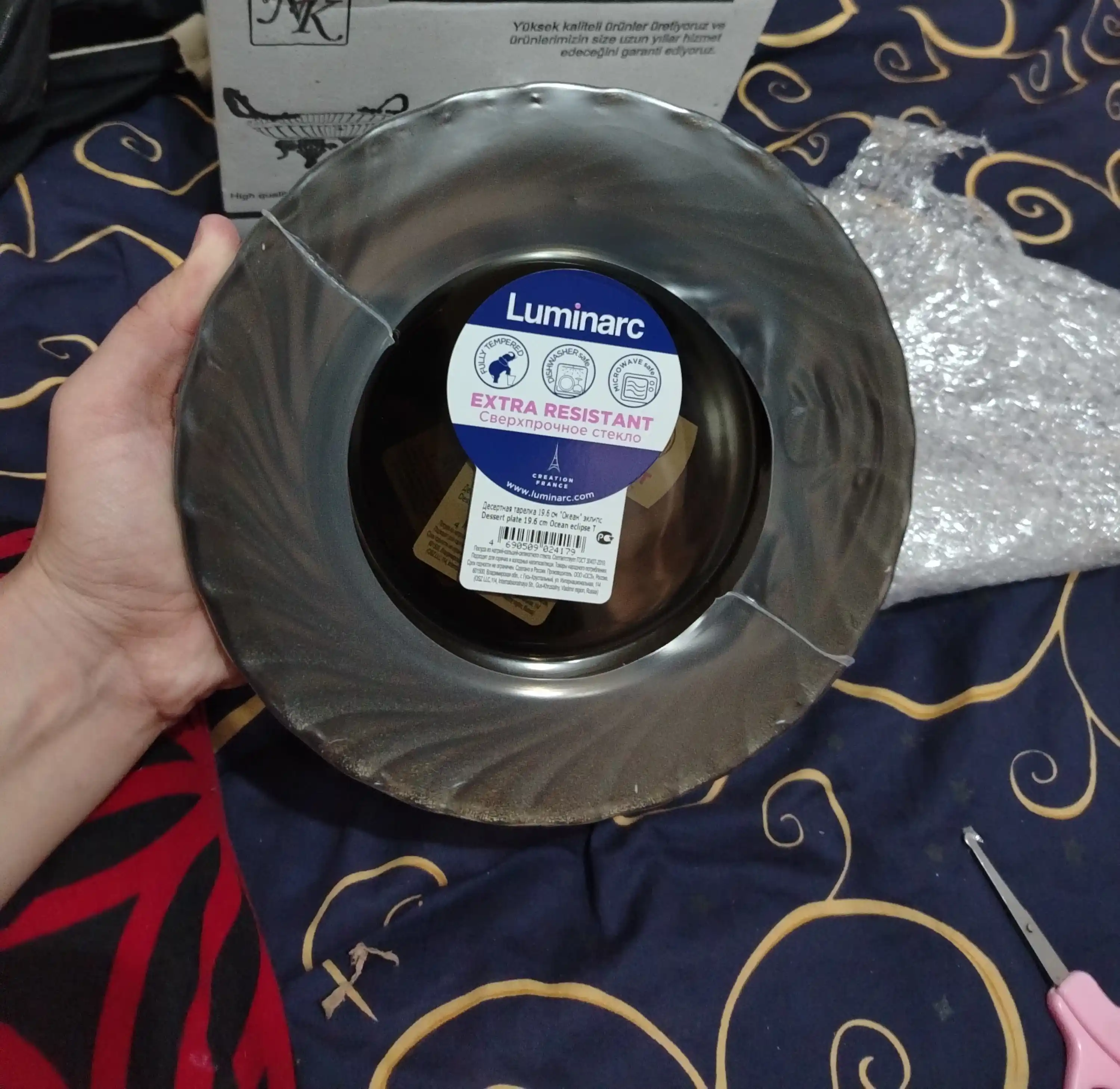 Desert tarelkalari Luminarc Ocean Eclipse, 19.5 sm, 6 dona