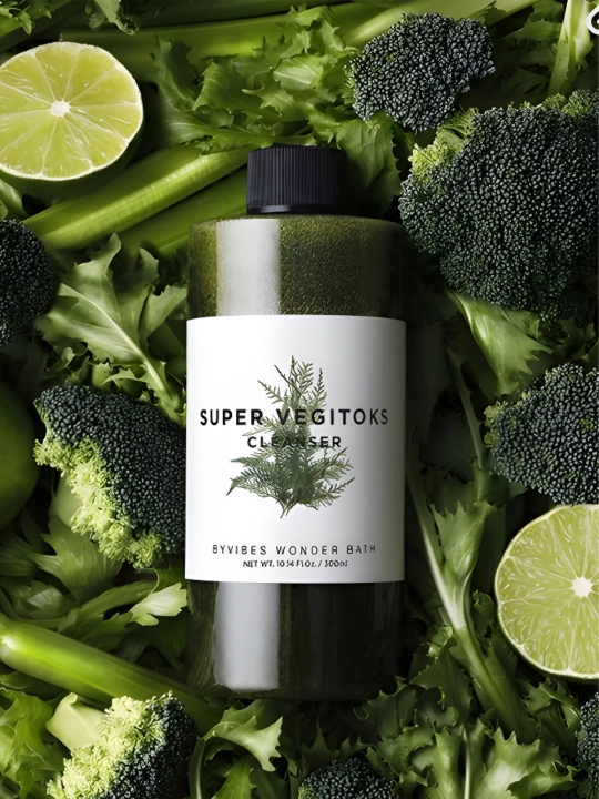 Очищающая пенка для умывания Wonder Bath super vegitoks cleanser, 300 мл