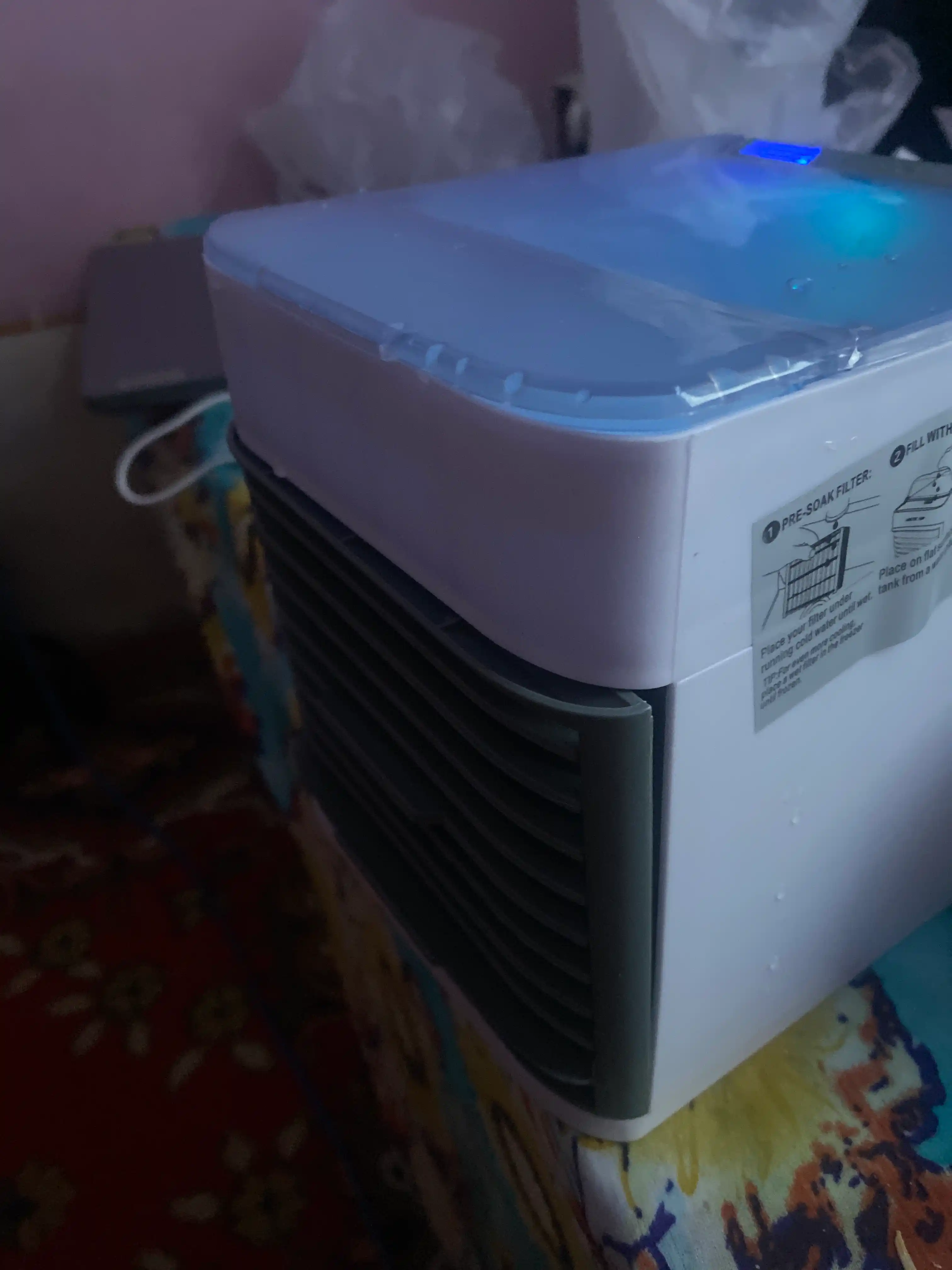 Portativ mini havo sovutgich Arctic Eco Air 3 tada 1 — namlagich va ventilyator