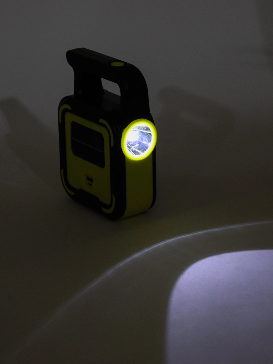 Ручной фонарь на солнечной батарее, переносной прожектор и Power Bank