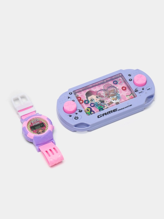 Часы и игрушка для девочек - 