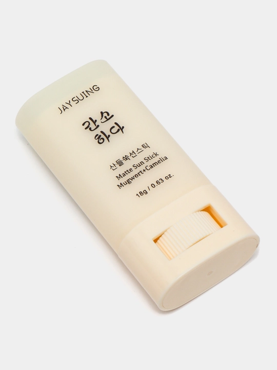 Quyoshdan himoyalovchi matli krem Matte Sun Stick Mugwort + Camelia SPF 50+