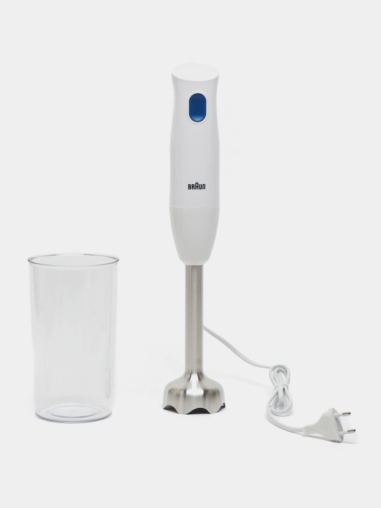 Qoʻl blenderi Braun MQ10.001MWH MultiQuick 1, 450 Vt, oʻlchov stakani bilan