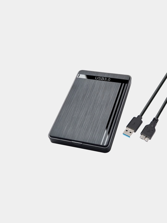 2.5" HDD/SSD tashqi qattiq disk korpusi, USB 3.0, SATA, External Case