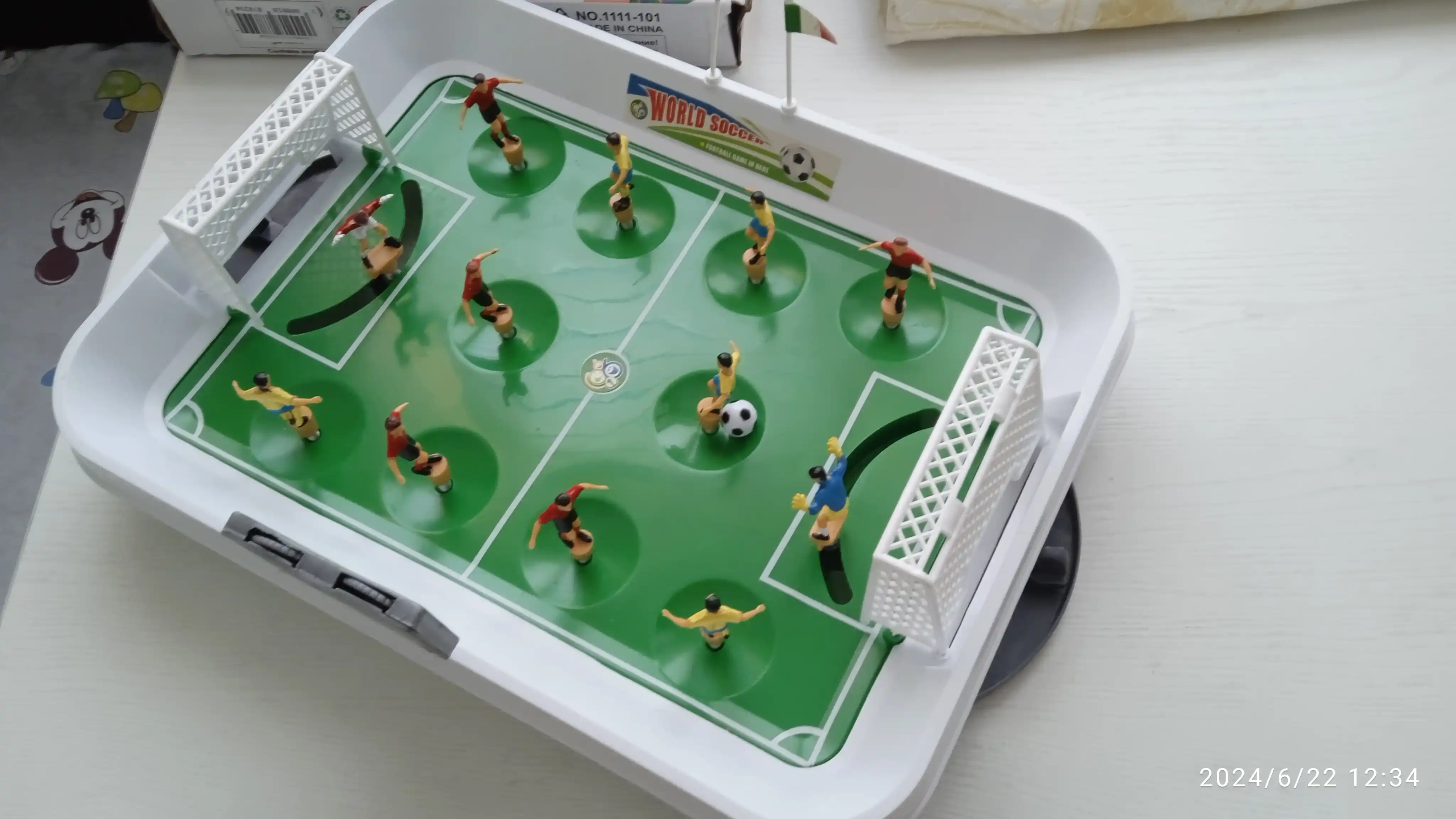 Настольная игра для всей семьи, "Футбол", на пружинах