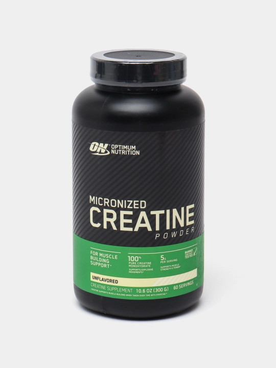 Optimum Nutrition Micronized Creatine Powder 317г — 100% креатин моногидрат, Европа
