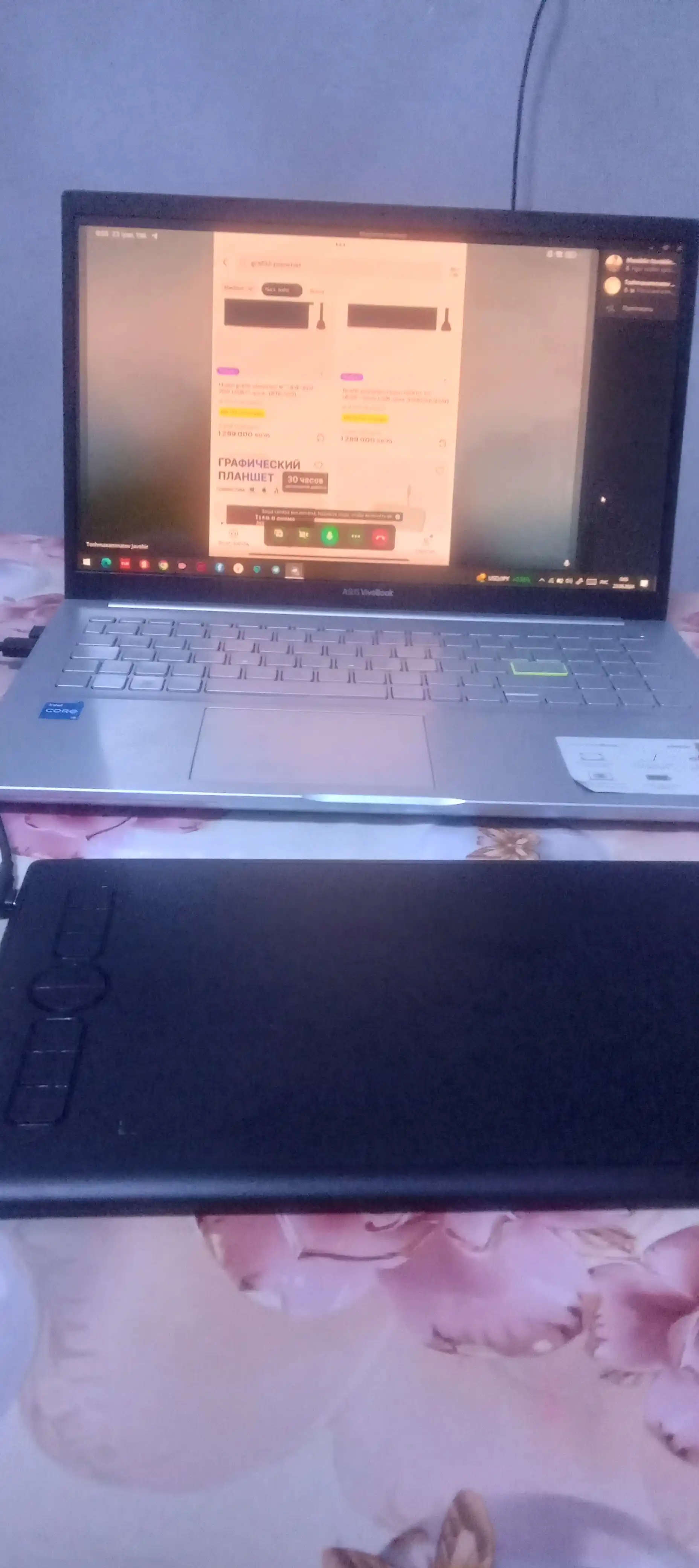 Grafik planshet Huion H580X, qora H580X