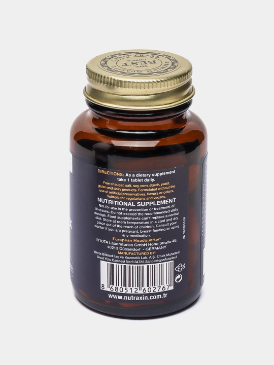 Nutraxin B Vitamin Kompleks, 60 tabletka