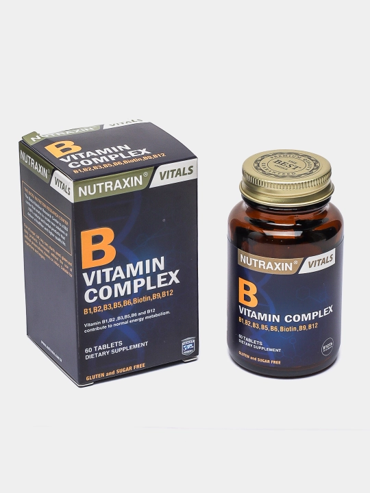 Nutraxin B Vitamin Kompleks, 60 tabletka