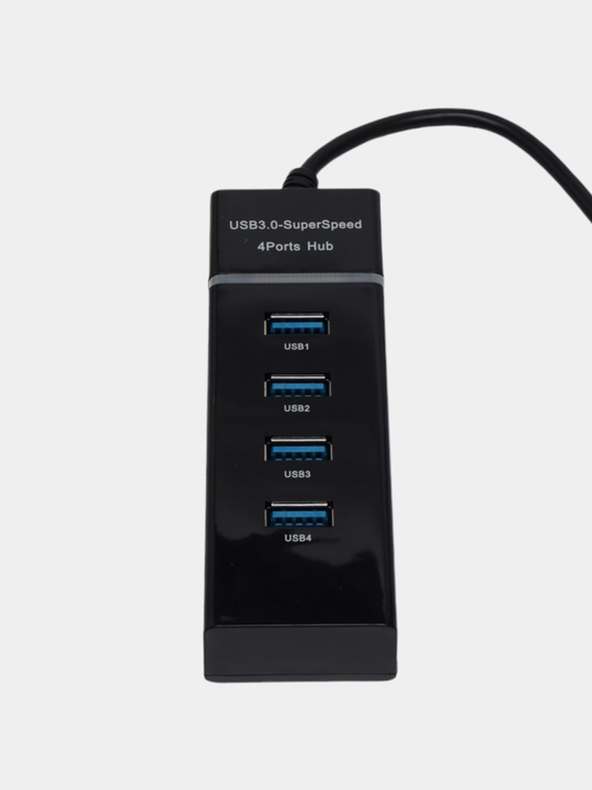 USB-Hub 3.0 4-port, sekundiga 5 GB, portativ hub