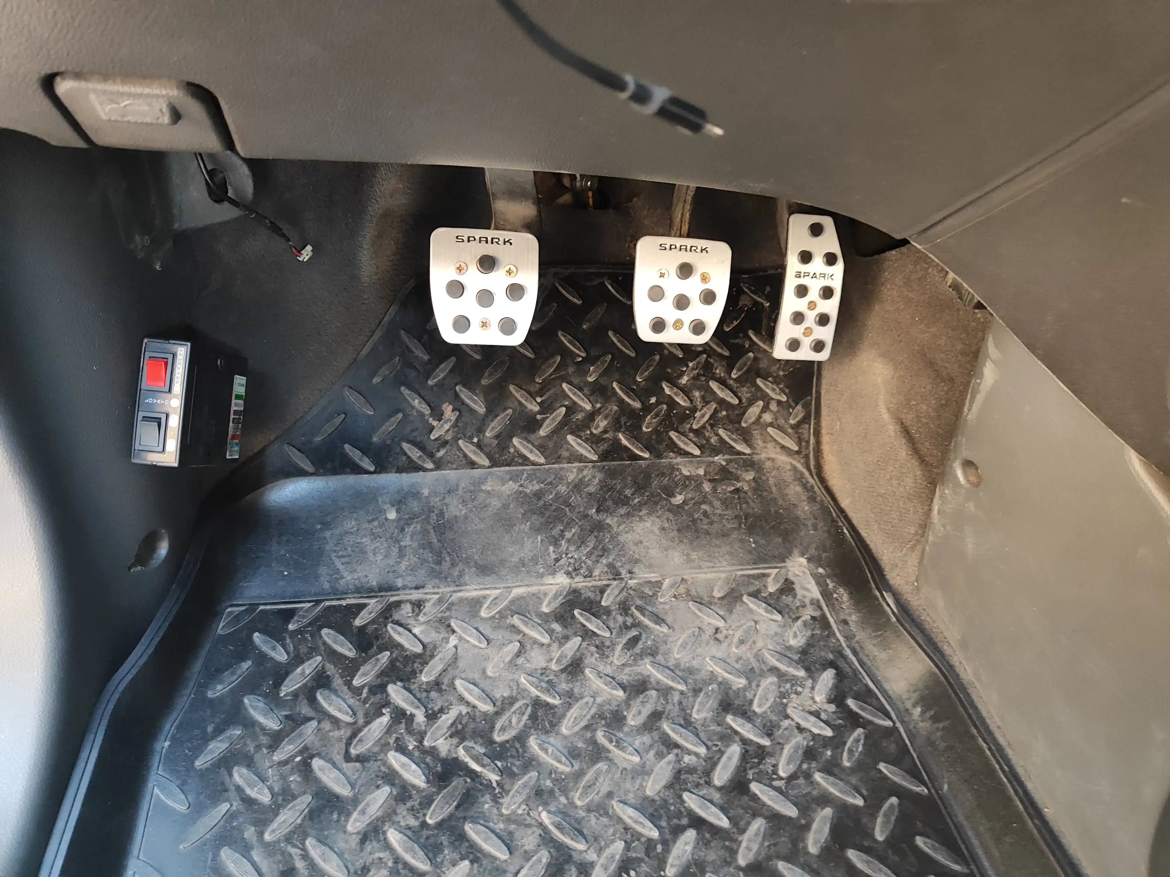 Накладки на педали в стиле AMG АКП и МКП, Lacetti, Gentra, Spark, Cobalt, Nexia