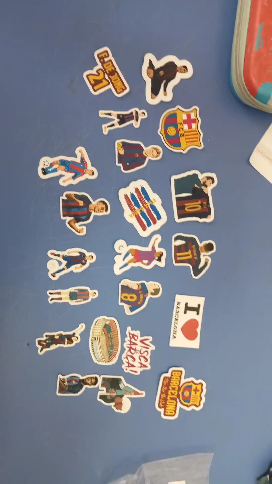 Наклейки футбольного клуба Barcelona