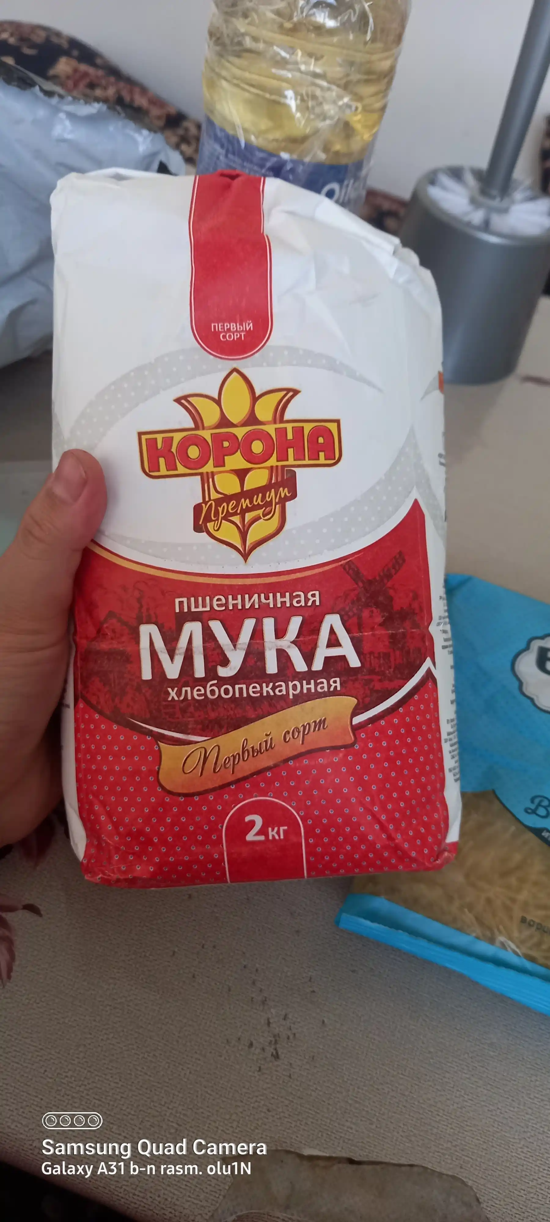 Мука "Корона", первый сорт, 2 кг