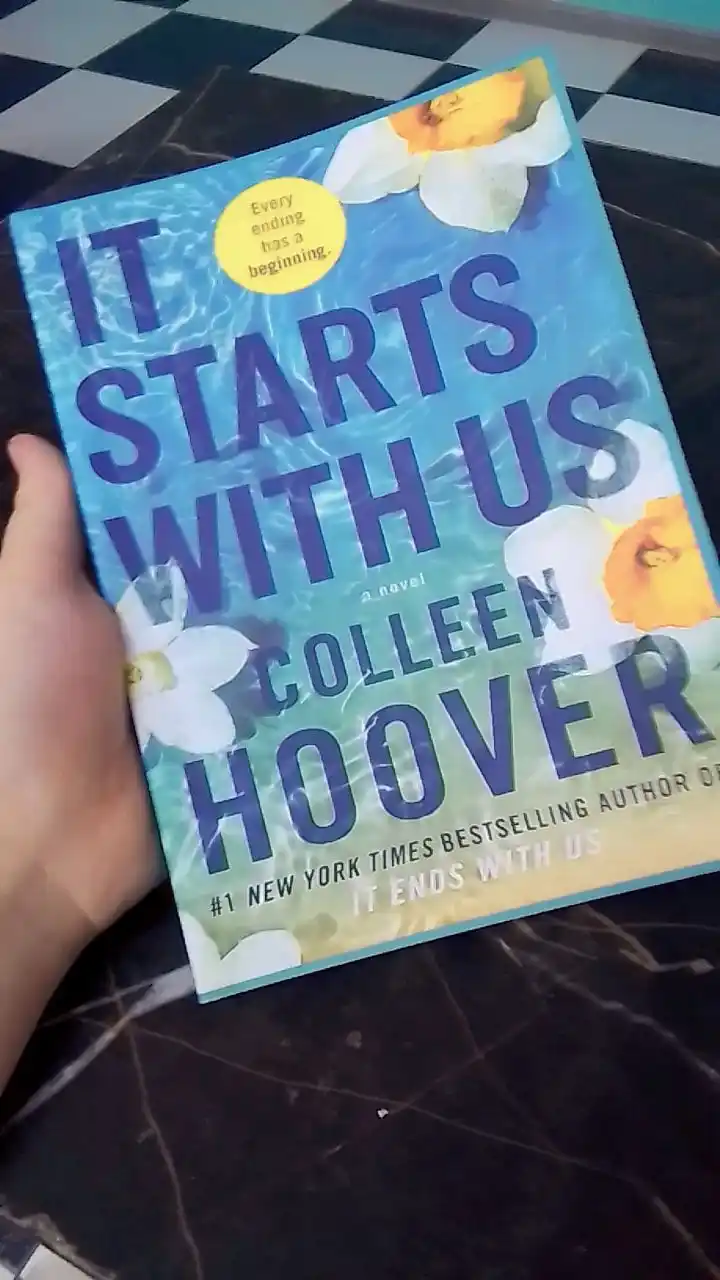 It starts with us, Colleen Hoover