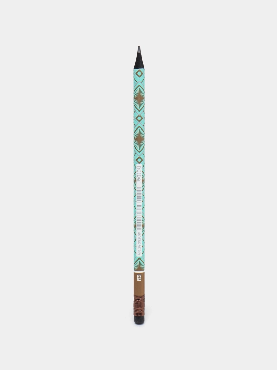 Qora grafit qalam Hatber, Deco, HB, o'chirgichli