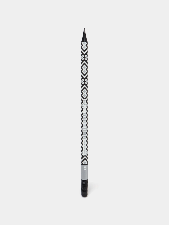 Qora grafit qalam Hatber, Deco, HB, o'chirgichli