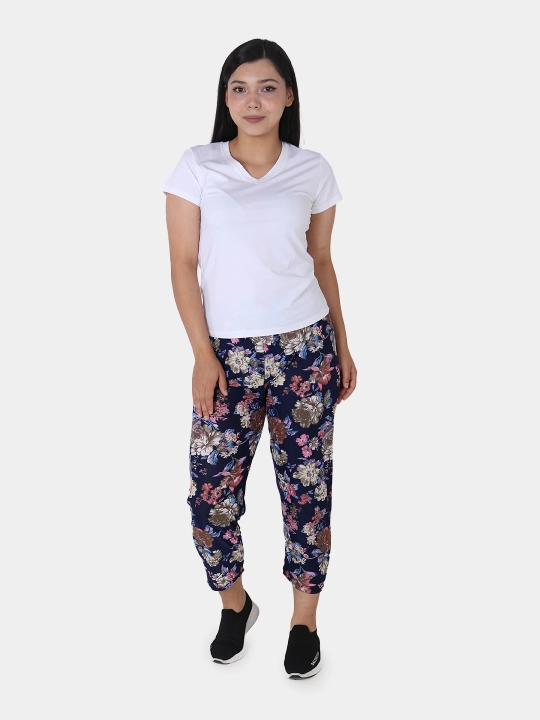 Xotin-qizlarning uyda kiyiladigan shimlari, pijama, rezinkali